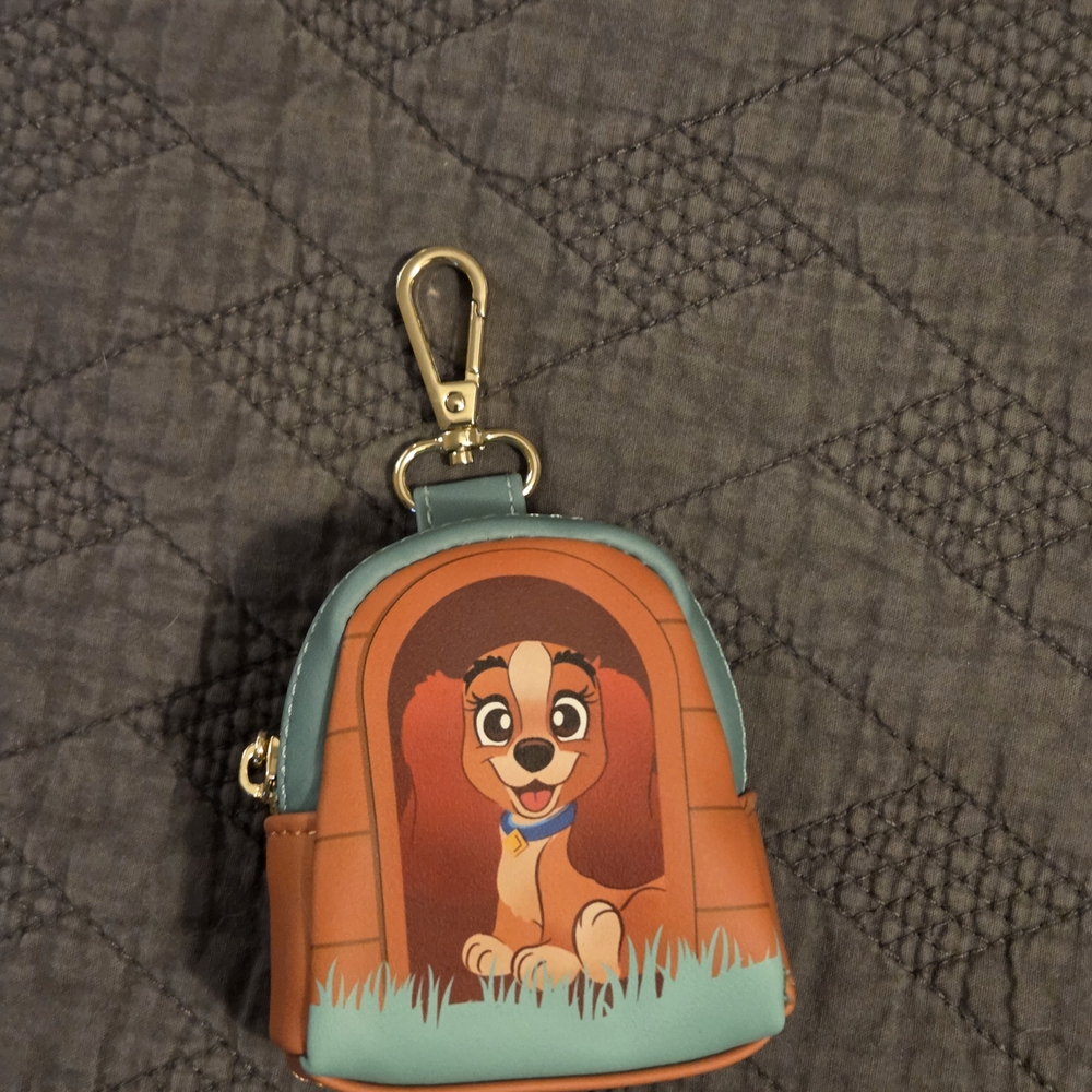 Disney Dog key fob pouch